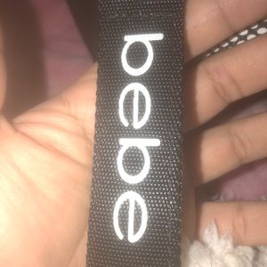 Bebe black back pack